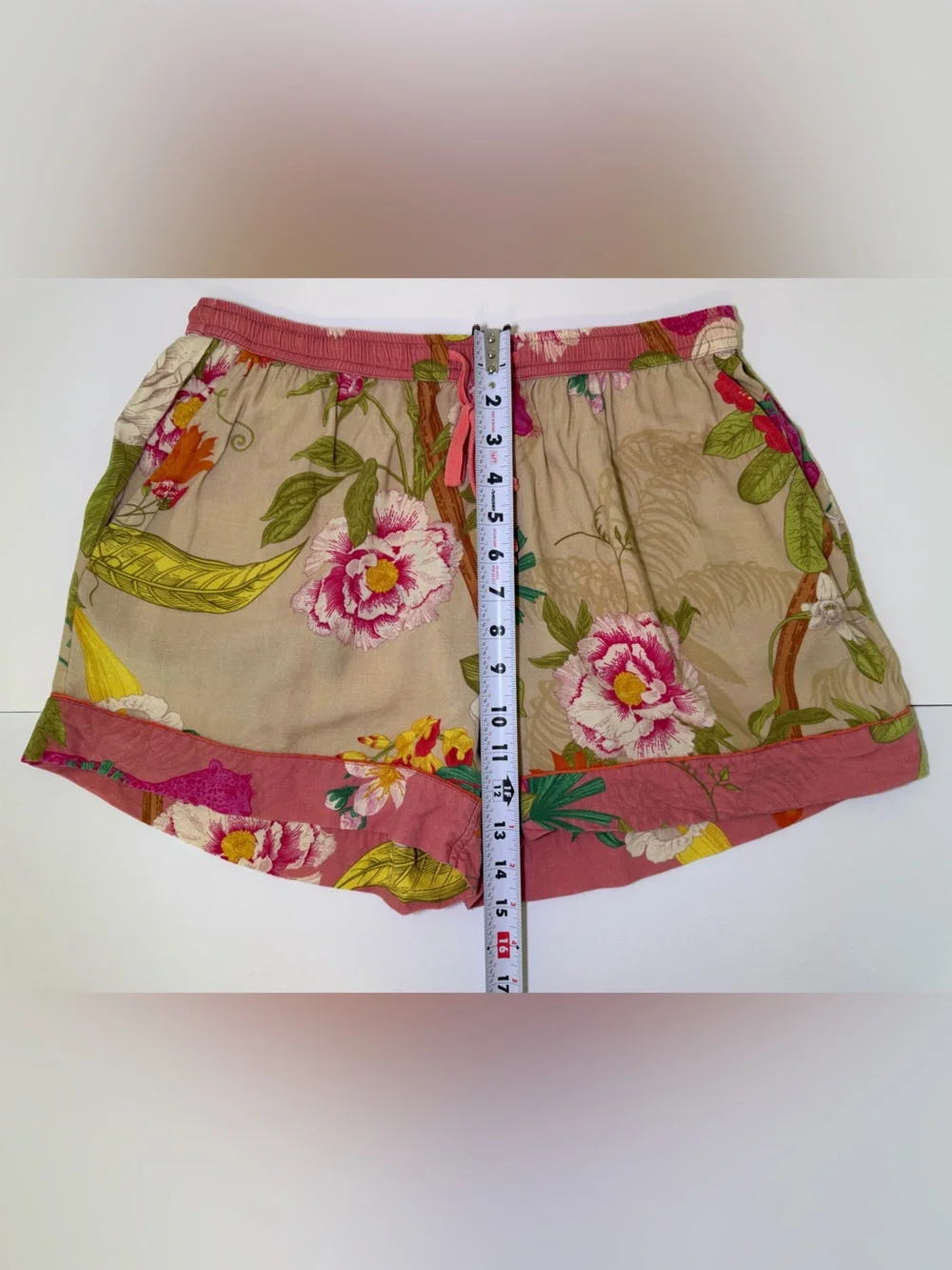 Powder Women's Floral Print
Pajama Shirt and Shorts Set - Picture 8 of 16